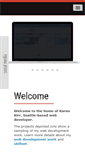 Mobile Screenshot of karenonrails.com