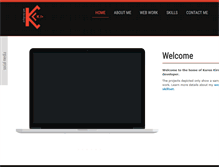 Tablet Screenshot of karenonrails.com